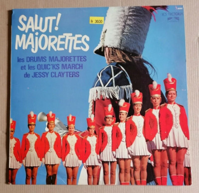 Hello! Majorettes / Drum Majorettes & Quick's March LP 33T France 1975 vinyl EX