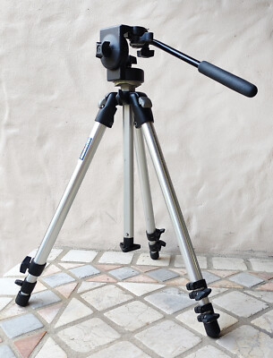 Manfrotto 190D Tripod with 128RC Fluid Australia
