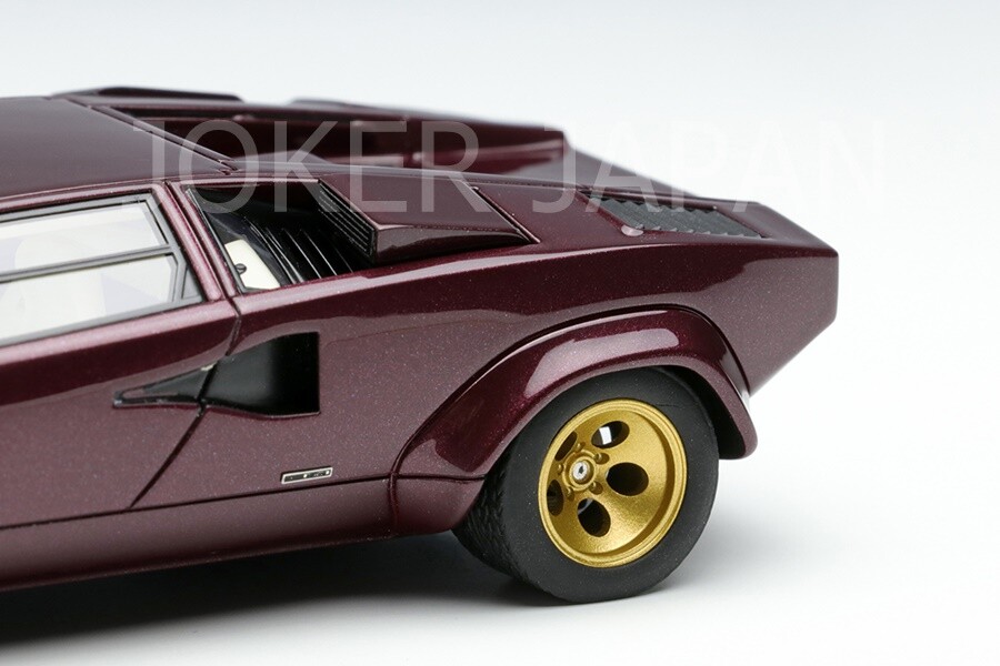 Make Up EIDOLON 1/43 Lamborghini Countach LP5000 QV 1985 Purple