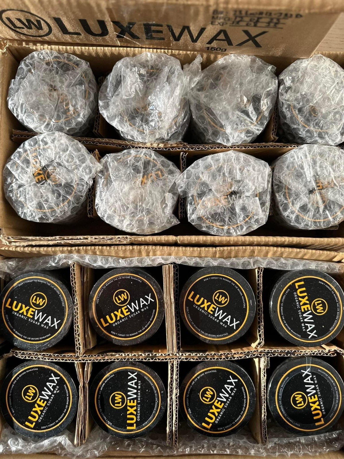 Luxewax Kit Set Organic Sugar Hair Wax Removal 350g (Limited Promo) eBay