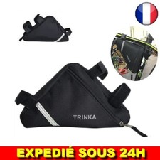 ✅  Sac Triangulaire Etanche Cadre Vélo VTT Cyclisme Guidon Sport Pochette Avant
