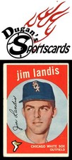 1959 Topps #493 Jim Landis