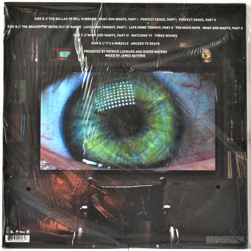 ANALOGUE PRODUCTION APP448761 STEREO Roger WATERS Amused to Death 200g #2Lp SS  - Image 2 of 2