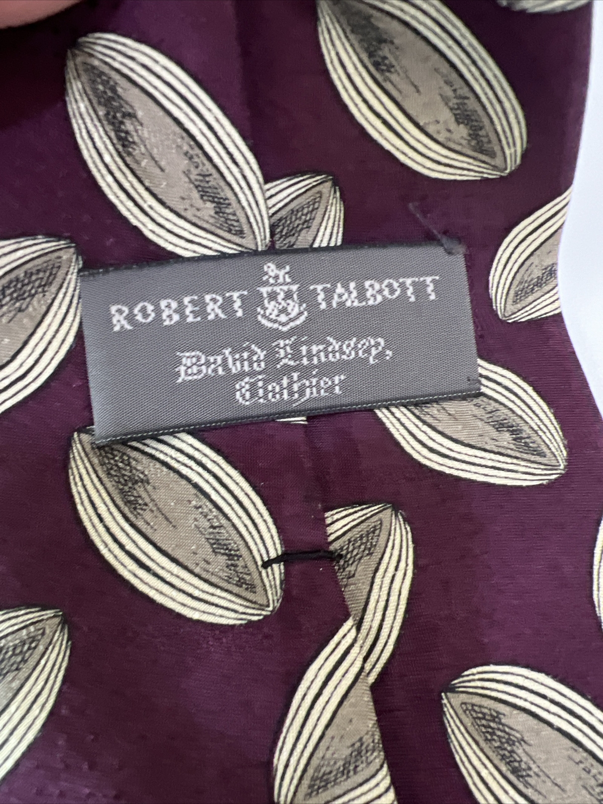 ROBERT TALBOTT Tie  Bold Multicolored Geometric L… - image 5