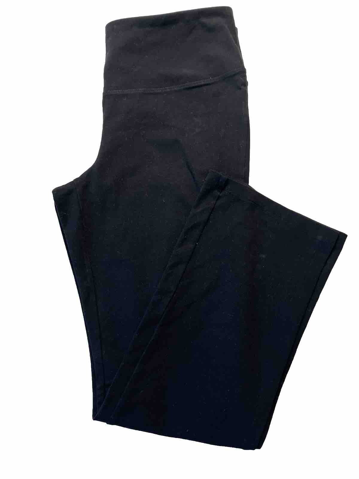 STYLE & Co Pants Women Size M black short stretch PULL ON Gently Used Pockets