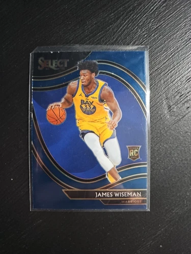 James Wiseman 2020-21 Panini Select Courtside Blue Rookie #299 RC