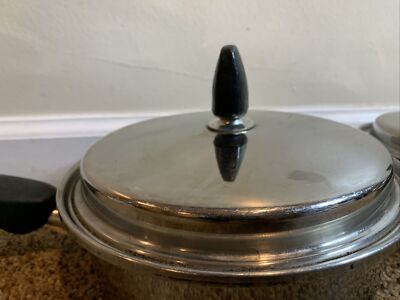 Vintage REGAL Cookware 3 ply 18-8 Stainless Steel Regal Ware Pots