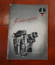 BOLEX H SERIES INSTRUCTION BOOK, HA-229/222247