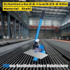 200mm Handhebelschere Hebelschere Blechschere Schlagschere verschiedene Ausführu