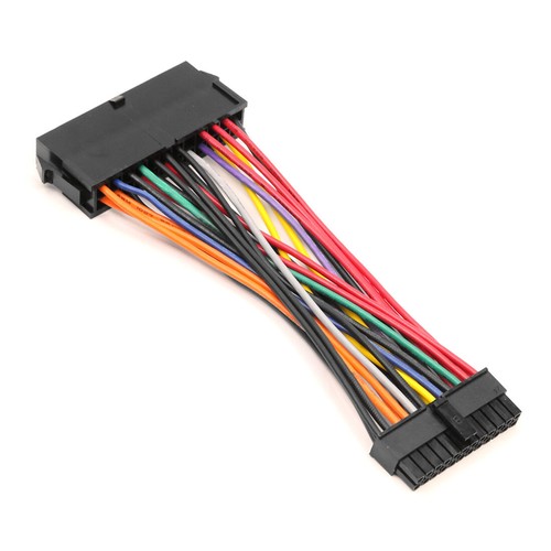 ATX PSU Standard Female 24Pin to Mini 24P Male Internal Power Cable Adapter - Afbeelding 4 van 6