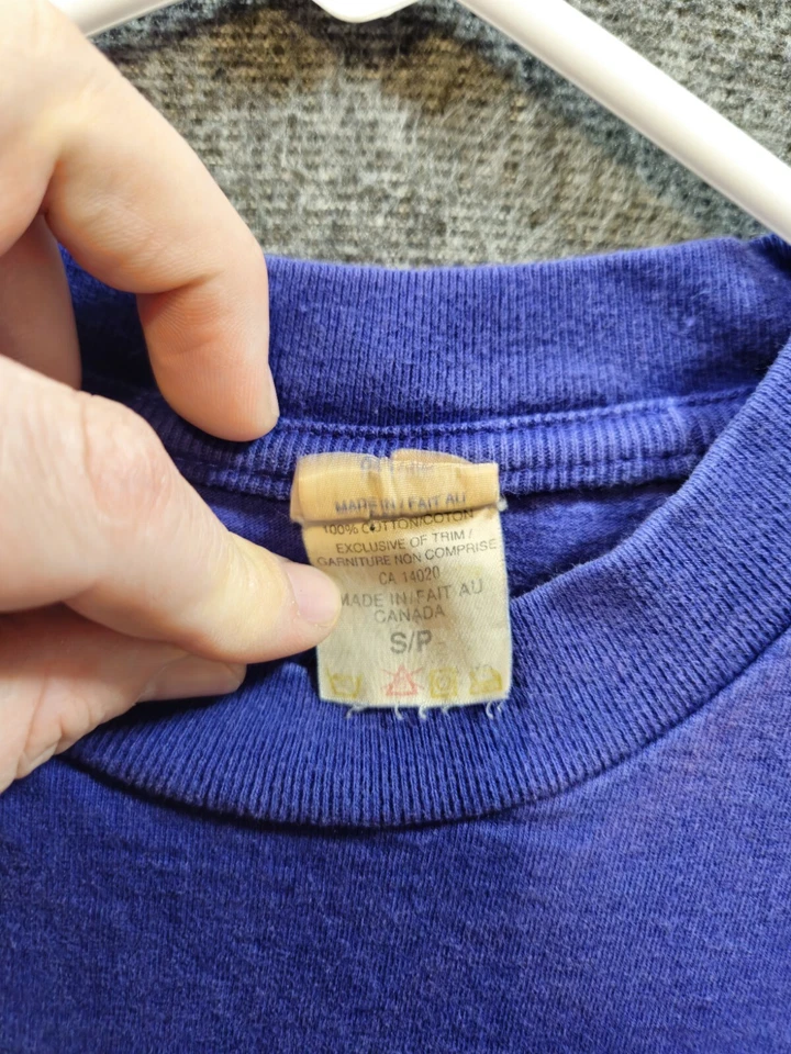 Camiseta De Colección Cataratas del Niágara Canadá Años 90 Punto Único Wolf Eagle S/M ENVÍO RÁPIDO Foto 4 de 4