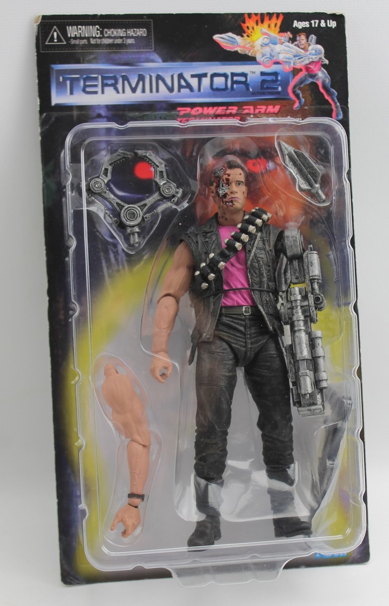 NECA Terminator 2 Power Arm Terminator Action Figure | eBay