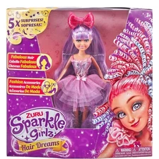 Sparkle Doll Girlz Hair Dreams Rainbow Fairy 10.5"Doll by ZURU RG8/W2 New Box
