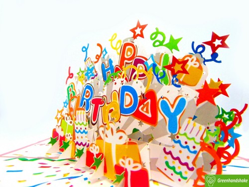 Happy Birthday, Pop Up Card, 3D Popup Greeting Cards for all occasion - Picture 5 of 10