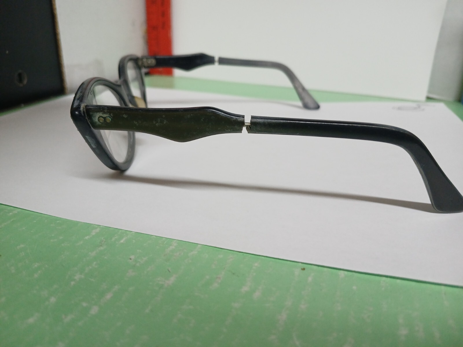 Vintage Cat Eye  Eye  Glasses  Frame USA - image 4