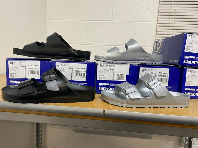 birkenstock women's arizona essentials eva sandals