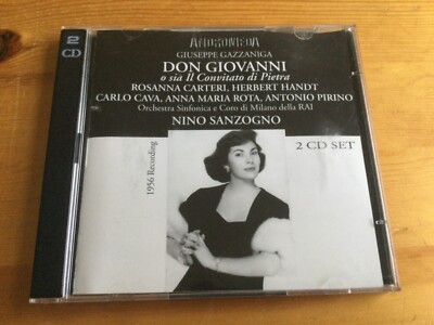 GAZZANIGA ''Don Giovanni'' - 1956, NINO SANZOGNO, Milano - 2 CDs Andromeda