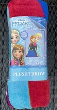 Disney Frozen II 46X60 Inch Throw Anna Elsa Ages 3 Soft 100 Polyester NEW