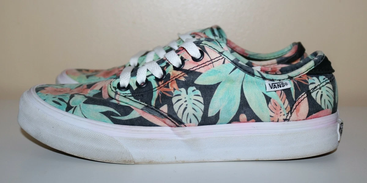 Vans Off The Wall Floral Shoes Sneakers TB4R Size Women s 8 eBay