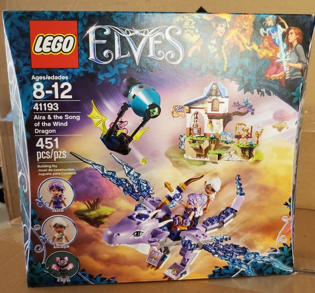 lego elves aira dragon set