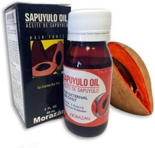 Morazan Sapuyulo Oil, Hair Tonic 2 oz. Oil Hair  Scalp Nourishment 1 or 2 Pack