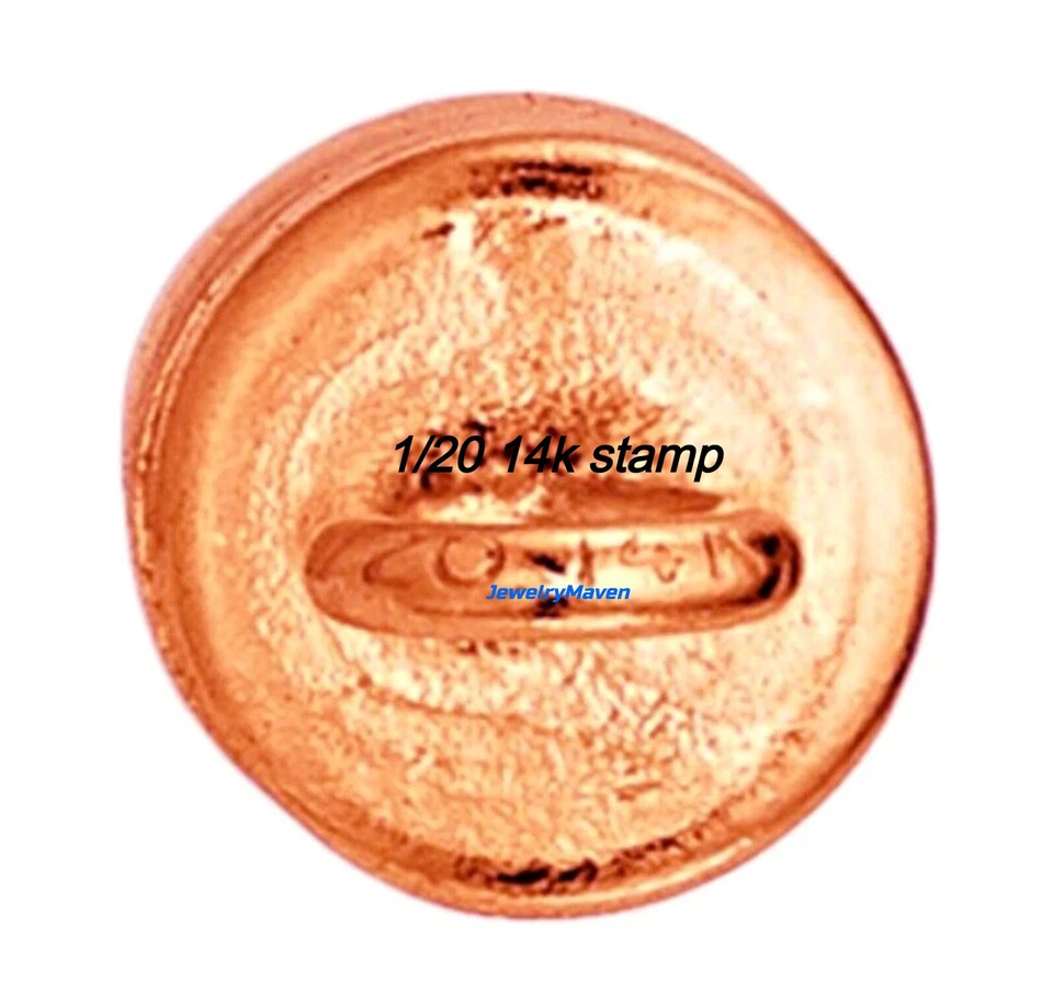 (3) 4.5mm TINY 14k Rose GOLD FILLED MAGNETIC CLASP Extender DOUBLE 5mm Spring - Image 4 of 4