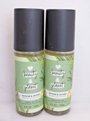 LOVE BEAUTY AND PLANET VETIVER & JOJOBA NATURAL OIL INFUSION 4 OZ 2PCS BOXED