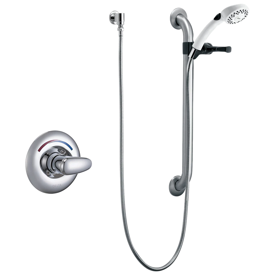 Delta Universal Commerical Trim serie 13 cromo certificado reacondicionado Foto 2 de 2