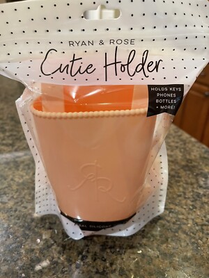Ryan & Rose 1 Cutie Universal Holder - Peach - Bogg Bag - Stroller - NWT 