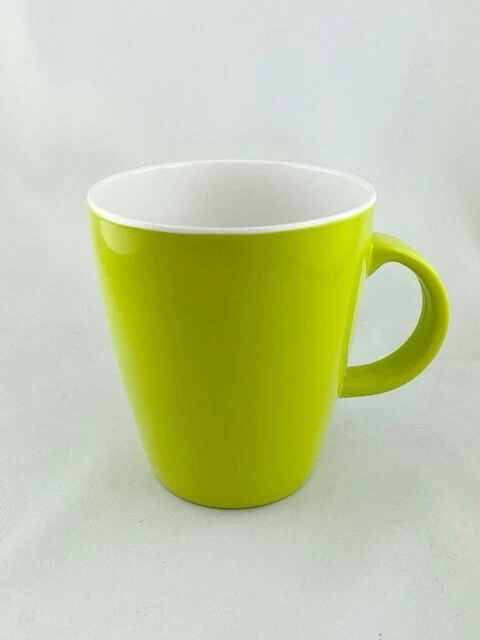 4er-Set Melaminbecher Lemon green Becher Tassen Melamin Two Tone 350 ml Gimex