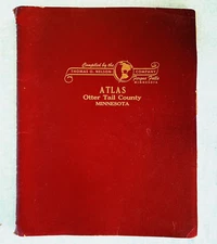 Otter Tail County Minnesota 1960 Atlas ~ Genealogy History