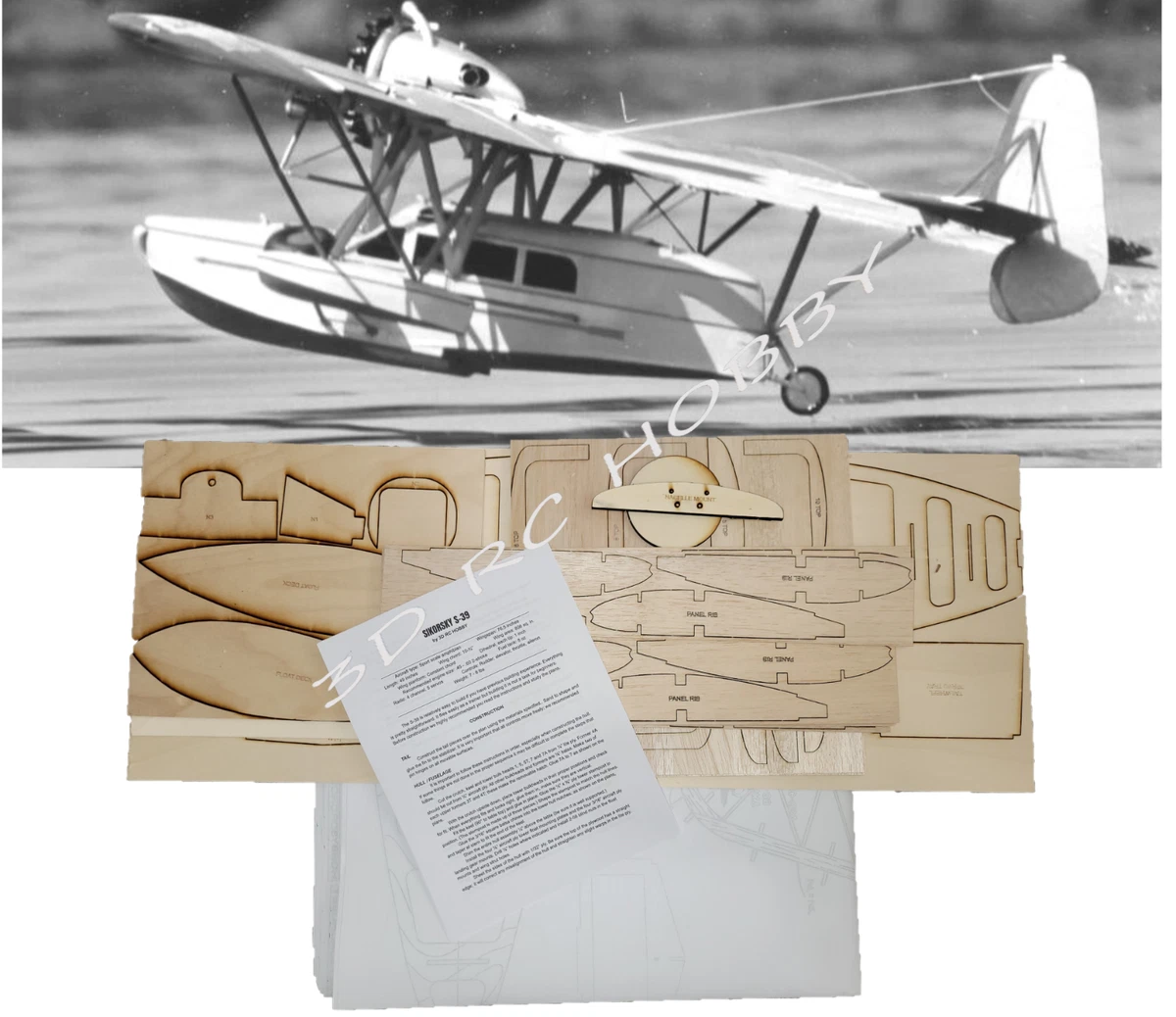 Rc flying boat kit on sale