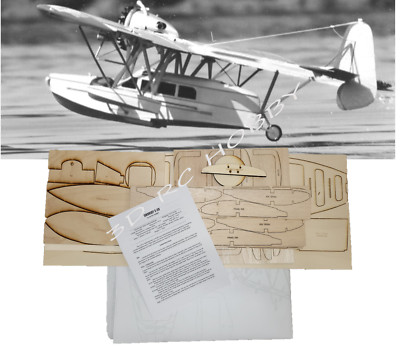 Kit Avion RC Sikorsky S-39 Bateau Volant - Envergure 77" - Balsa & Ply - Neuf