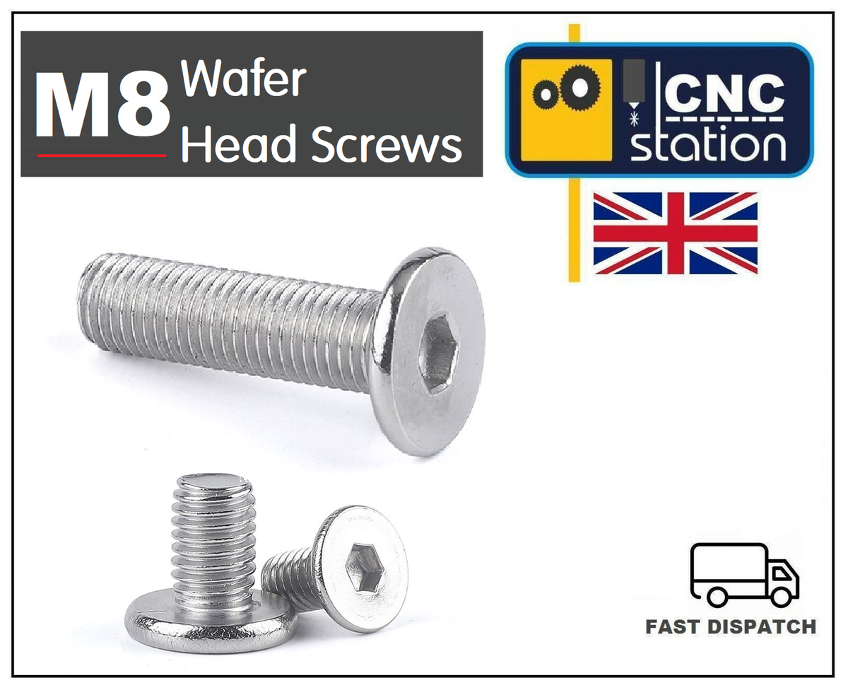 M6 Machine Screw Phillips Bolts Flat Head Low Profile Nickel Plated