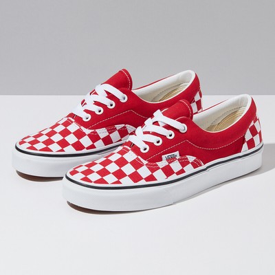 red checkered vans