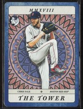 2018 Topps Gypsy Queen #TOD-4 Chris Sale Tarot of the Diamond Indigo #/250