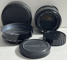 Asahi Pentax 50mm f1.4 SMC Takumar Lens for M42 Screw Mount