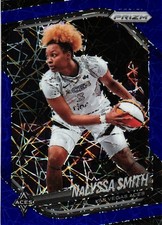 2025 Panini Prizm WNBA #119 NaLyssa Smith Blue Velocity Prizms