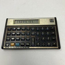 Vintage Hewlett Packard HP-12C Financial Calculator WORKS