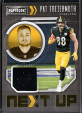 2021 Panini Playbook Next Up Jerseys #NXT-PFR Pat Freiermuth RC