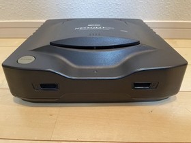 SNK Neo Geo CD Console with 2 Controllers Power Confirmed + 9 Games SET - TESTED