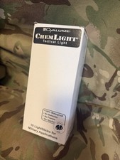 x10 Barra de brillo militar Cyalume Chemlights ejército excedente airsoft camping senderismo