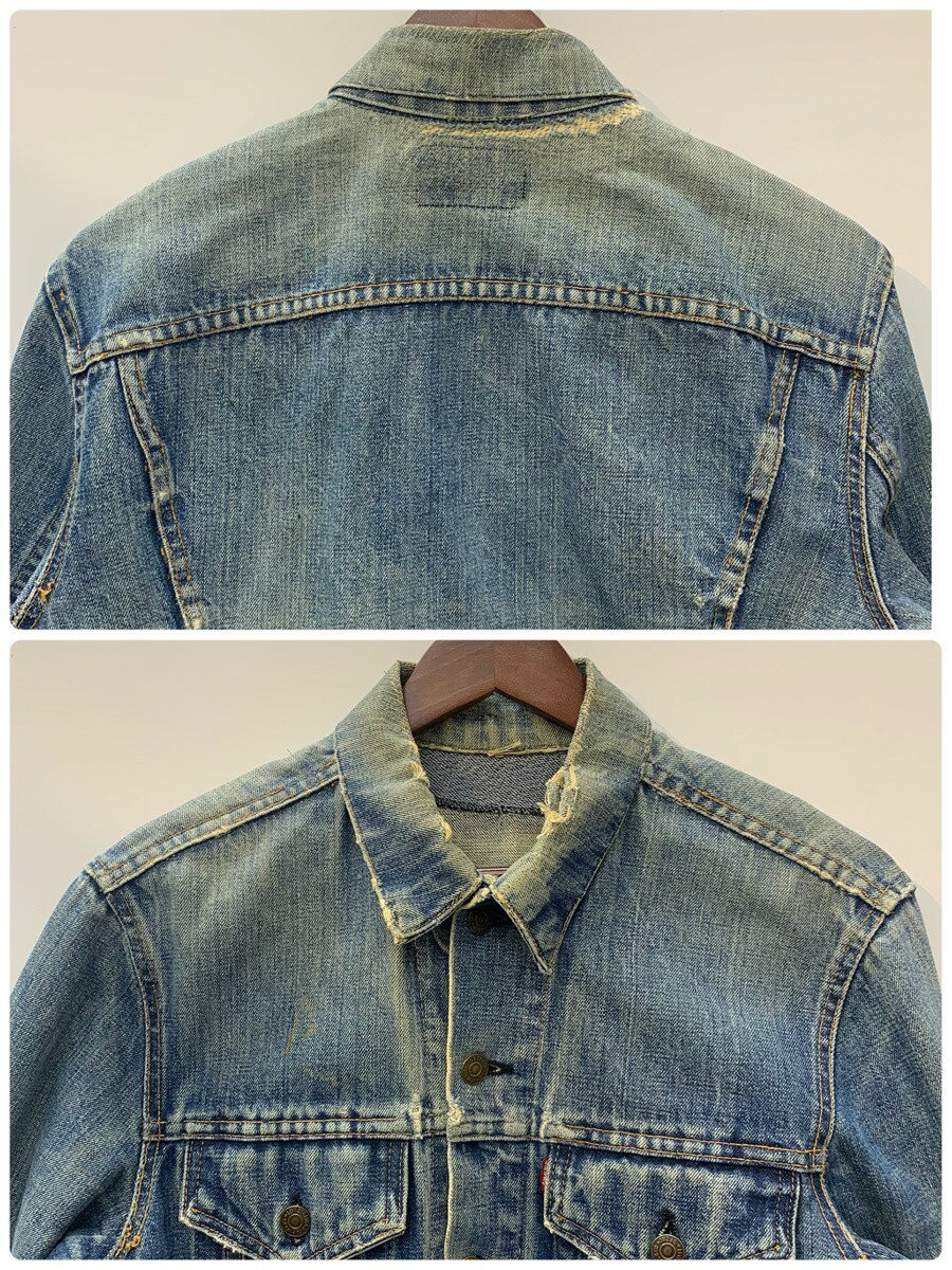 Used] Levi's 70's 70505 4th Made in USA Button back 524
