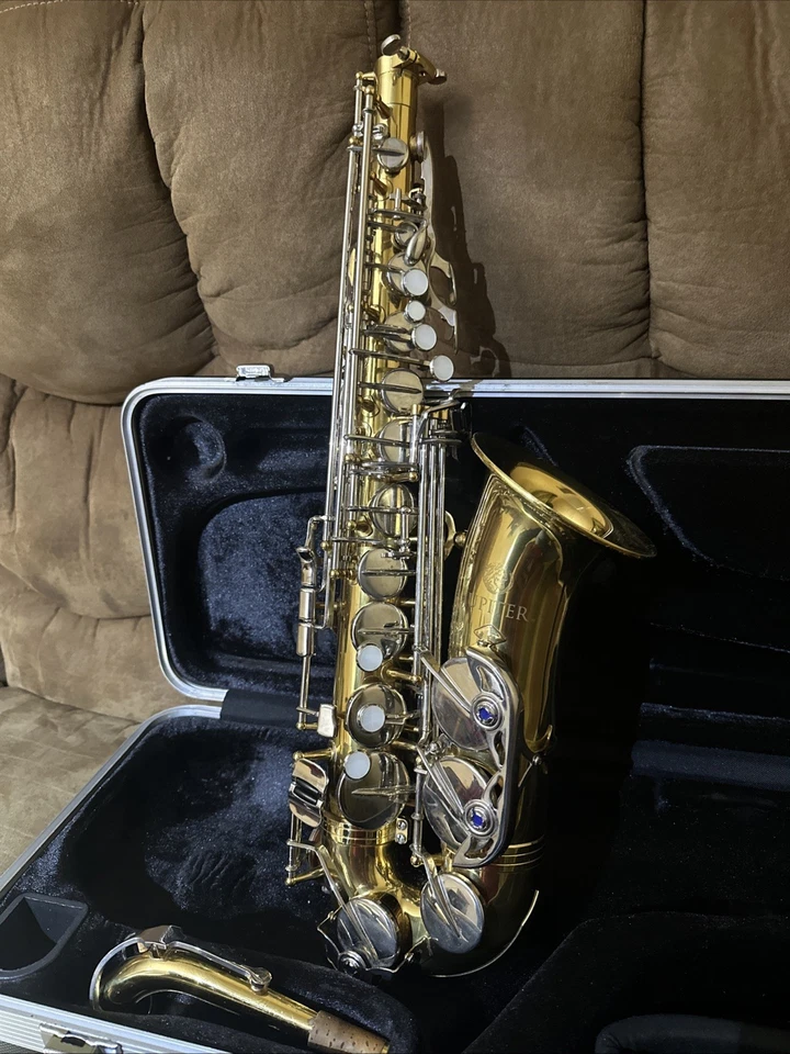 Jupiter JAS710 Alto Saxophone Student Model with Case From Japan Used Good - Image 3 of 4