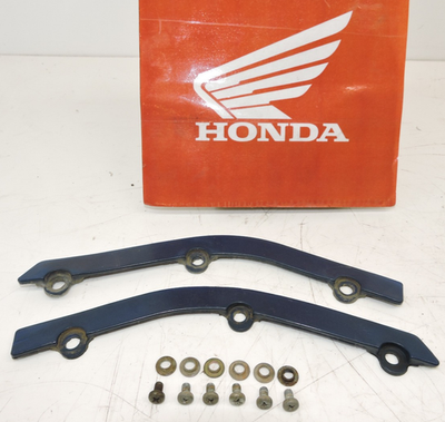 #ad 🔥 86 87 Honda TRX250R TRX 250R Blue Gas Fuel Tank Trim Bracket Mount Set 🔥 $109.99