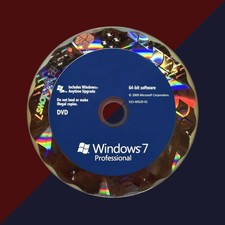 Microsoft Windows 7 Professional 32/64 Bit Full Version for