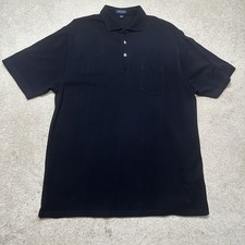 Peter Millar Crown Crafted Pique Polo Shirt Mens XL Extra Large Blue Preppy