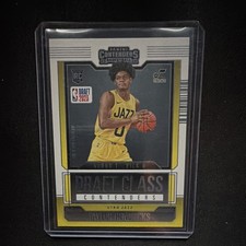 2023-24 Panini Contenders Draft Class Rookie Taylor Hendricks #17 Utah Jazz