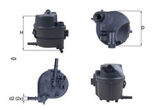 Filtre à carburant Citroen NEMO