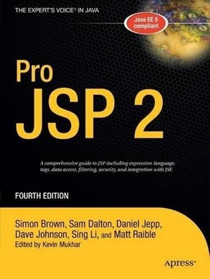 Pro JSP 2 by Simon Brown (English) Paperback Book